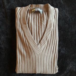 Dolce Gabbana Mens V-Neck Sweater Size M